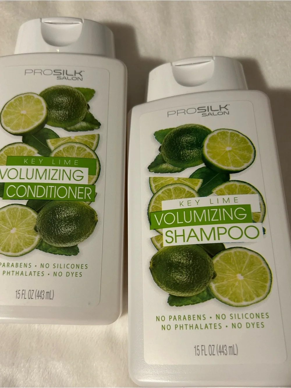 Prosilk Salon Volumizing Key Lime Shampoo And Conditioner Set 15 FI Oz